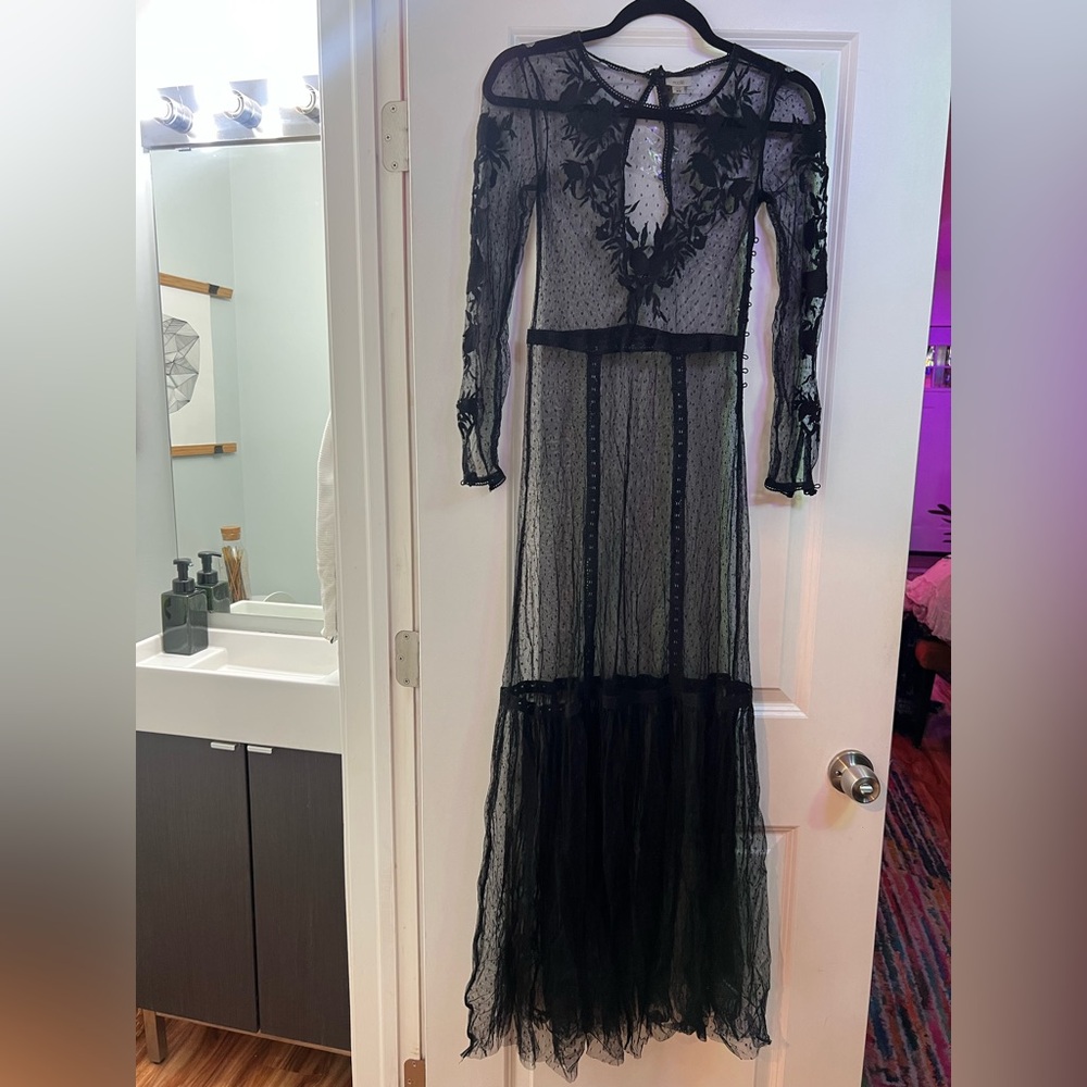 Urban Outfitters Black Lace Dress